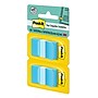 Post-it Flags, 1", Light Blue, 100 Flags/Pack (680-BB2)~#|#~5698CFD3-6F11-49EC-83FC58B72302BE78_sc7