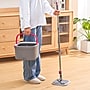 True & Tidy TrueClean Microfiber Spin Mop & Bucket Kit, Gray/Pink (SPIN-800 DELUXE)~#|#~5699FB14-9B8D-496C-A90969B57B85AF8D_sc7