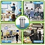 Alpine Industries 17 Gallon Indoor Compost Bin, Stainless Steel (470-65L-1-CO)~#|#~56A51285-9F09-4D63-A112A48229A4D861_sc7