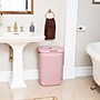 Mind Reader 15.85-Gallon Laundry Hamper with Lid, Plastic, Pink (60HAMP-PNK)~#|#~56A5A433-C451-44D6-B9A864D0FD896A87_sc7