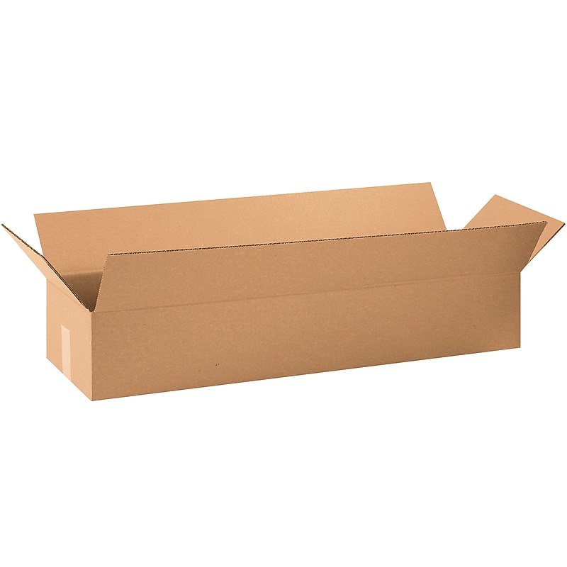 36" x 10" x 6" Shipping Boxes, 32 ECT, 25/Bundle (36106) image 1