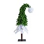Nearly Natural 7-ft Holiday Green & White Santa’s Hat Christmas Tree with 500 LED lights and 1275 Bendable Branches (T4697)~#|#~56A783A1-2F17-480D-9DC4ACDE59202A92_sc7
