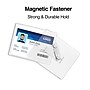 Staples Magnetic Badge Holders, 3" x 4", Vinyl, Clear, 25/Pack (51924)~#|#~56A8ED43-6C89-4A68-B1FD239E78F14C89_sc7