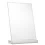 Global Printed Products Sign Holder, 5" x 7", Vertical, Table Top, Clear Acrylic (SGNH-AB-5X7)~#|#~56A91BD3-60D1-46EE-A68754058AA542B3_sc7