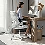 Flash Furniture Porter Ergonomic Mesh Swivel Executive Chair, White (HL00161WHWH)~#|#~56ADF4A5-C048-4897-9D777F23F7385646_sc7