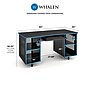 Whalen Emergent Gaming 60"W Computer Desk, Black (SPUS-EGDB)~#|#~56BB5A56-0DFC-4B9F-9FD54AC57ED7FCB9_sc7