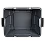 Hefty MAX Pro 72 Quart Storage Tote Gray, 6/Pack (7170HFTCOM52252)~#|#~56BB5CE2-6C70-4A16-B7E59A424609D09E_sc7