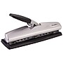 Swingline LightTouch Desktop Adjustable Hole Punch, 12 Sheet Capacity, Black/Silver (SWI74026)~#|#~56BB9B24-6165-44AF-94471AF6178A535C_sc7