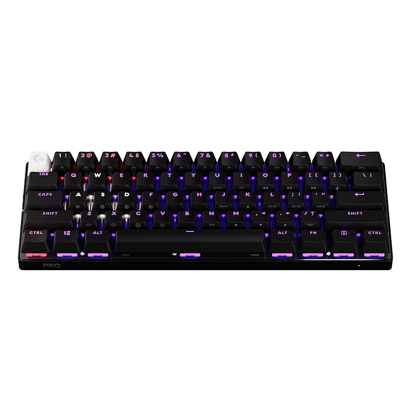 Logitech G PRO X 60 Wireless Gaming Mechanical Keyboard, Black (920-011902) image 1