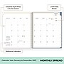 2027 Blue Sky Day Designer 8.5" x 11" Weekly & Monthly Planner, Blue/White (164063)~#|#~56C4A5A0-6BFF-449F-A68A837E38F44476_sc7
