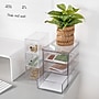 mDesign Plastic Organizers, Clear (25722RW)~#|#~56CDD782-E338-40D3-BF8829759421D6DD_sc7