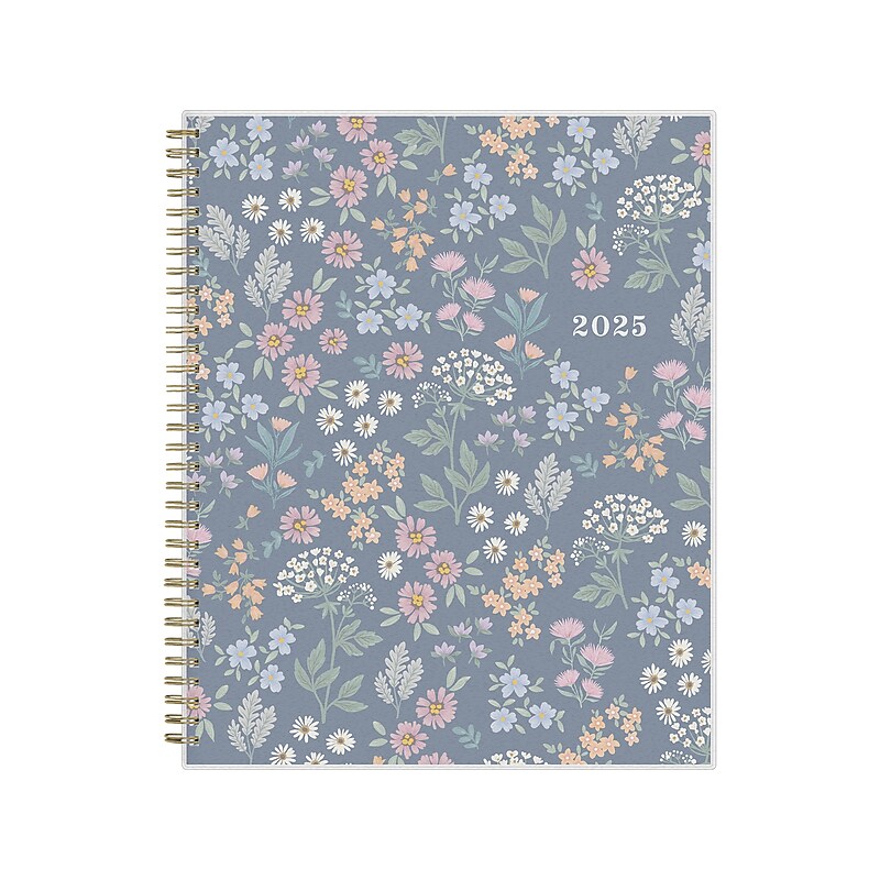 2025 Blue Sky Dellania 8.5" x 11" Weekly & Monthly Planner, Plastic Cover, Multicolor (148212) image 1