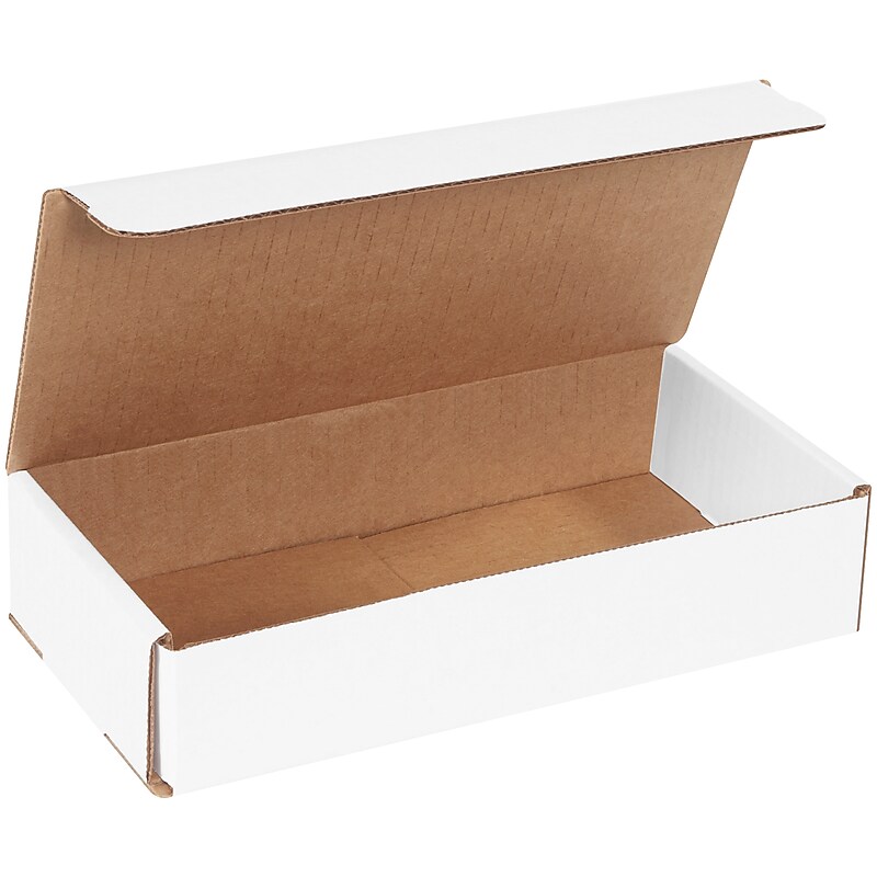 10" x 5" x 2" Crush-Proof Mailer, White, 50/Bundle (M1052) image 1