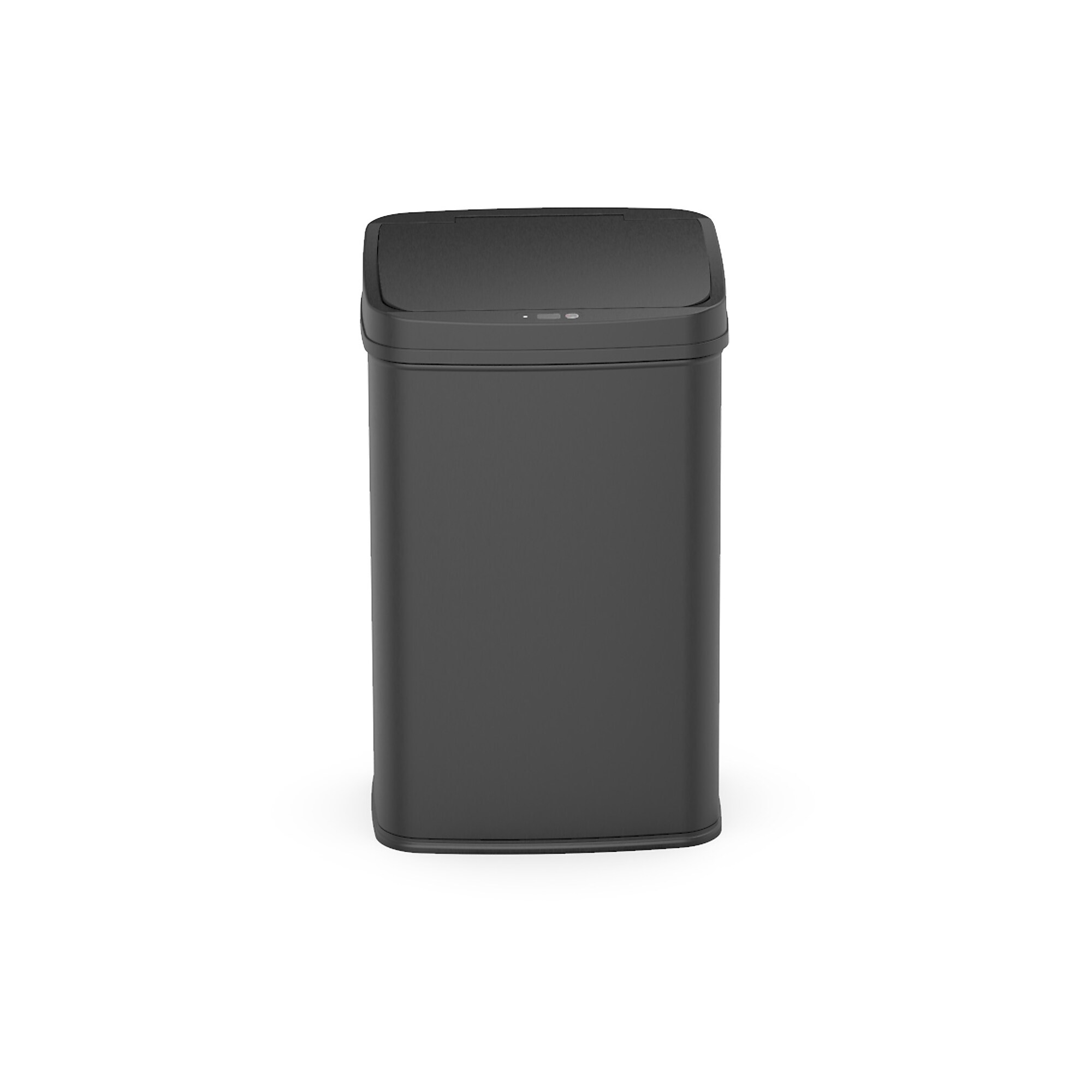 Nine Stars Stainless Steel Motion Sensor Trash Can, 13.2 Gallon, Black (DZT-50-28BSS) Sansujyuku sansujyuku.com