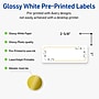 Avery Laser/Inkjet Rectangle Multipurpose Labels, 1" x 2-5/8", White, 160/Pack (S00-D2R)~#|#~56D4FFFE-EA6B-4DF8-8A0023F1E94DF252_sc7