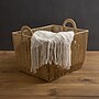 Simplify Natural Paper Rope Storage Basket with Handles, Beige (30125-ST)~#|#~56D9B028-CE3D-4D56-9E84B96C78CE8004_sc7