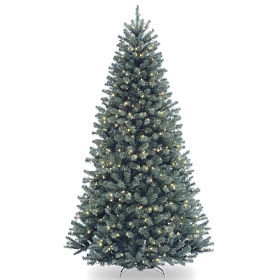 National Tree Company 6.5 ft Pre-Lit North Valley Spruce Artificial Christmas Tree - Thumbnail 2