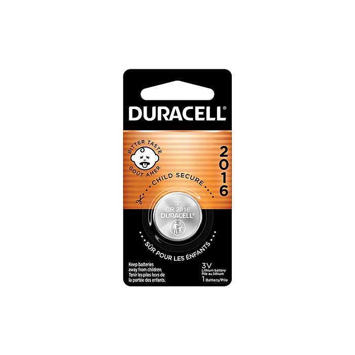 Duracell 2016 Lithium Battery (DL2016BPK) | Staples
