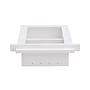 AdirHome 2-Shelf Recessed Wall Mount Shelf, 18" x 14" x 4.8", White (515-01-WHI)~#|#~56DE711E-EAC6-4939-B4355CD6120A6A74_sc7