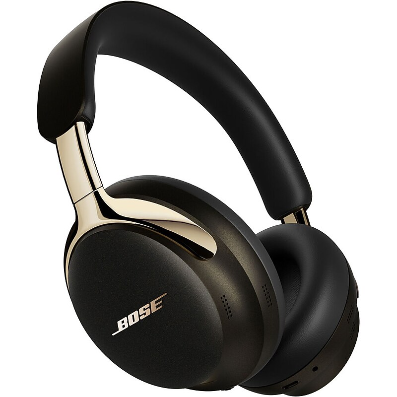 Bose QuietComfort Ultra (2nd Gen) Wireless Noise Cancelling Headphones, Bluetooth, Desert Gold (890101-0400) image 1