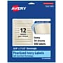 Avery Pearlized Ivory Rectangle Multipurpose Labels, 5/8" x 7-1/2", Ivory, 600/Box (94119)~#|#~56E5CF0F-0930-4CE6-8861259D9C1CF8E6_sc7