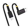 StarTech USB-C to USB-C Charging Cable, 6", Black(R2CCR-15C-USB-CABLE)~#|#~56EAA72C-DAE7-46F0-A0E518A77A5060BD_sc7