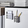 iDESIGN Metal Pen Holder, Clear, 2 Piece (29097M2)~#|#~56EAA8D3-3CFC-4B12-8976029116BB2D3F_sc7