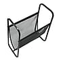 Household Essentials Mesh Magazine Rack, Black (6849-1)~#|#~56EE8B78-0EE6-4D4D-8B496AA608DC786F_sc7