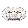 Storied Home 1-Section Rolling Laundry Basket, Metal, Bronze (EC0219)~#|#~56EFE4D0-8F7D-4665-9DD928A53A49E024_sc7