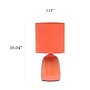 Simple Designs Table Lamp, Orange (LT1134-ORG)~#|#~56F0EDE5-74F8-44A5-B80347BF7F92A23D_sc7