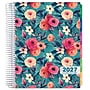 2027 Excello Brands 10.3" x 12.3" Weekly & Monthly Standard Planner, Paperboard Cover, Teal Floral (DLX-CY27-0017)~#|#~56F9FC99-F122-49E4-A7EBB523B062AF55_sc7