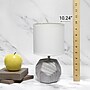 Creekwood Home Geometric 10.24" LED Table Lamp, Marbled (CWT-1016-MB)~#|#~56FB7128-BC7D-49BA-A797EA88AA2EE62E_sc7