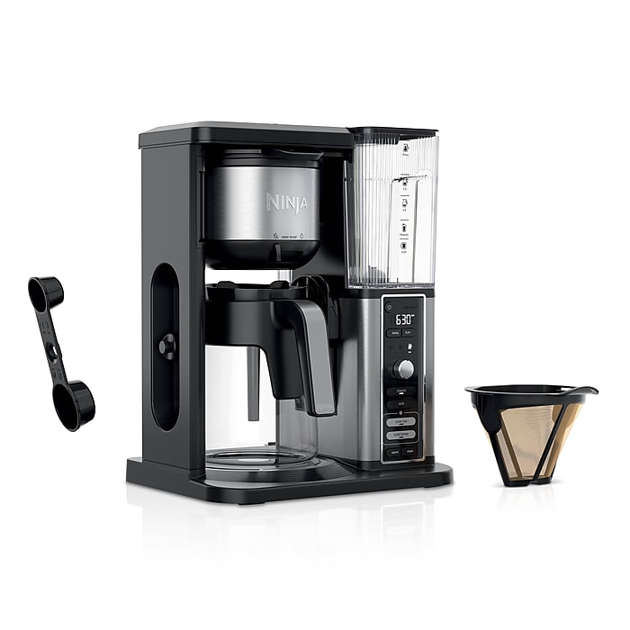 Ninja 12-Cups Automatic Drip Coffee Maker, Black (CM371) | Staples Ninja 12-Cups Automatic Drip Coffee Maker, Black (CM371) | Staples