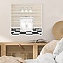 Amanti Art Bathroom II by Elizabeth Medley Framed Canvas Wall Art Print, 22" x 22" (A42678300099)~#|#~56FD3067-F08B-43AF-967D77160DBC6672_sc7