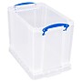 Really Useful Box 20.08 Quart Storage Box with Latching Lid, Plastic, Clear (19L CL)~#|#~570063C2-274C-4B0D-AF7722BD19A8FF32_sc7