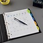 Avery Style Edge Insertable Plastic Dividers, 5 Tabs, Assorted Colors (11200)~#|#~5706A01F-E07A-40EF-924B35FBCE371DDD_sc7