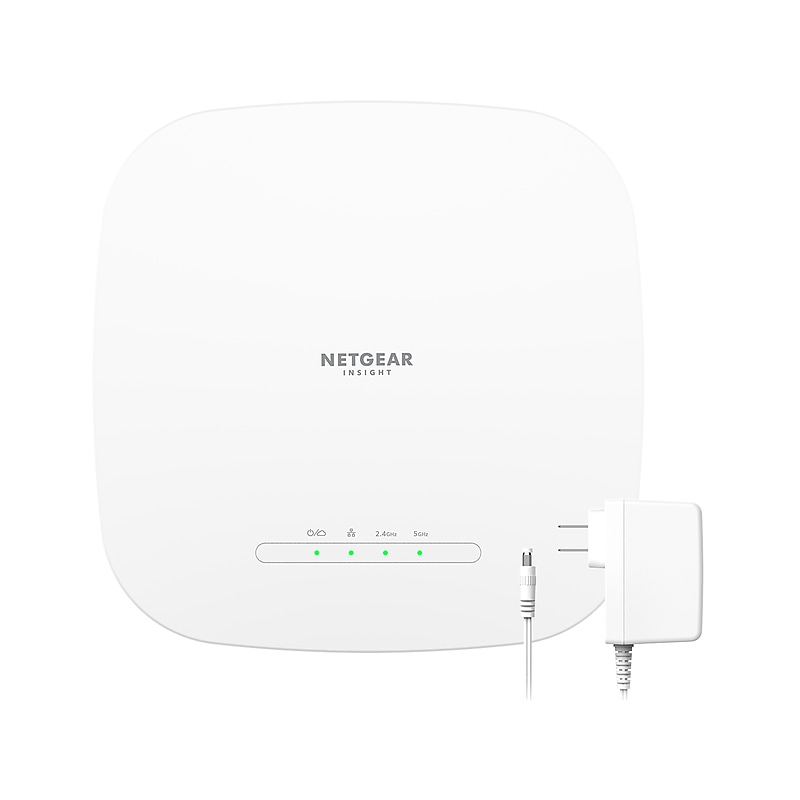 Netgear WAX615PA Insight Managed AX3000 Dual Band WiFi 6 Access Point, White (WAX615PA-100NAS) image 1