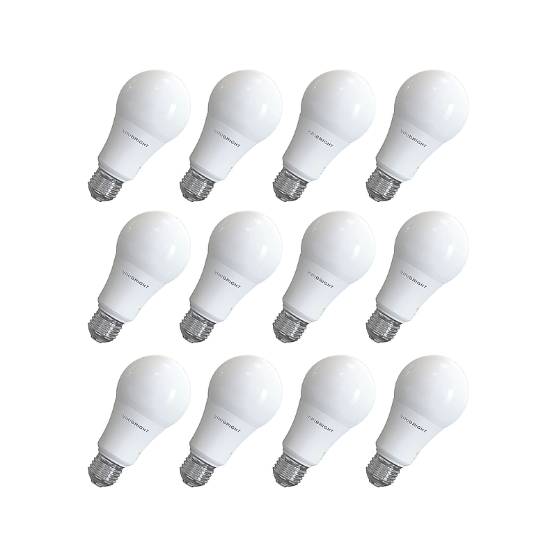Viribright 14-Watts Daylight LED General-Purpose Bulb, Dozen (651640-ES) image 1