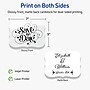 Avery Integrated Cards, 5" x 7", Glossy White, 100/Box (95350)~#|#~57080692-BE7B-4A84-B1F1E3F468A09336_sc7