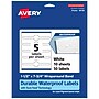 Avery Laser/Inkjet Multipurpose Labels, 7.75"  x 1.5", Matte White, 50/Pack (94118)~#|#~57082EF3-A004-47C5-840A52248008AACF_sc7