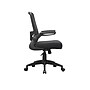 Boss Flip Arm Ergonomic Mesh/Fabric Swivel Task Chair, Black (B6366BK-BK)~#|#~5710B7D4-6CBD-4223-9300F9ACF385AFA4_sc7
