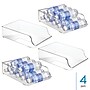 iDESIGN Water Bottle Refrigerator Bins, Clear, 4/Set (27738M4)~#|#~571B6B51-ACEE-4EC6-9279D6493B4A5E0A_sc7