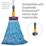 Coastwide Professional™ Looped-End Wet Mop Head, Large, Recycled Blend, 5" Headband, Blue (CW57750)~#|#~571E33E5-888A-4849-8423AC4F26B0DD0B_sc7
