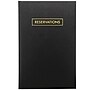 Global Printed Products, 13.5" x 8.5", Reservation Appointment Book, Black (GPP-0113)~#|#~571E3EE1-A1F6-49CE-9364B8B7E3B846C3_sc7