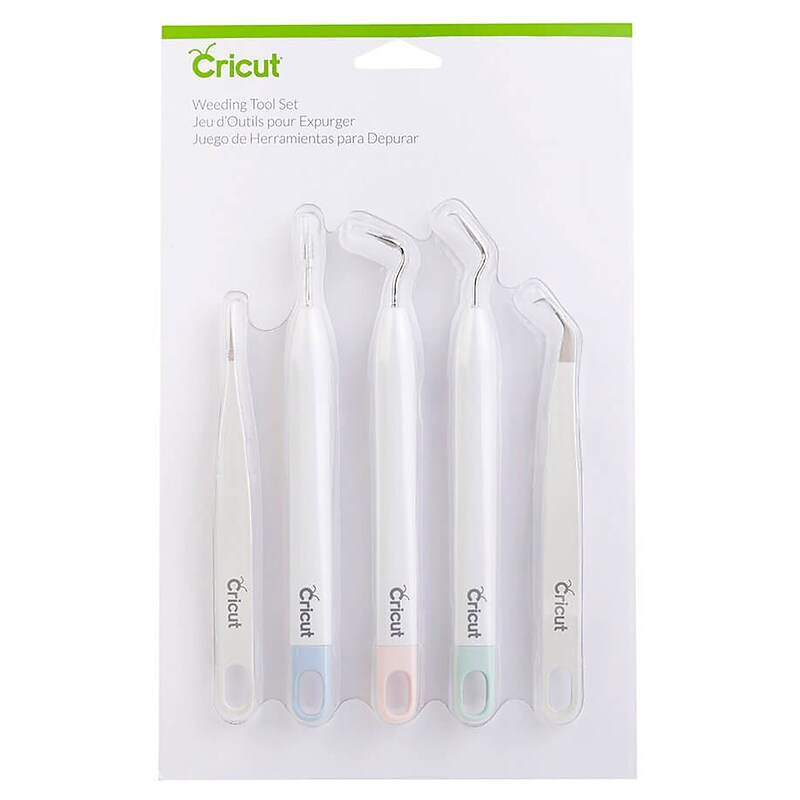 Cricut Die Cutting Basic Tool Set, White, 5/Pack (2004233) image 1