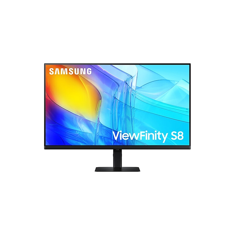 Samsung ViewFinity S8 32" 4K Ultra HD 60Hz High Resolution Monitor, Black (LS32D802EANXGO) image 1