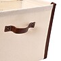 Household Essentials Medium Fabric Storage Bin, 11" x 12"x 16", 36.57 Qt., Cream (6830-1)~#|#~57297124-36E0-497E-8A3854A04C27BDAC_sc7