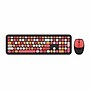 SaharaCase Wireless Ergonomic Keyboard and Laser Mouse Combo, Black/Red (KB2)~#|#~573074BE-363F-4208-A388C87CE6F80F85_sc7