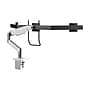 Humanscale M10 Adjustable Triple Monitor Arm with Crossbar and Handle, up to 26.5" Monitors, Polished Aluminum (M13HBW)~#|#~5731FE65-DA88-4C99-B8D3B76FC00A097D_sc7