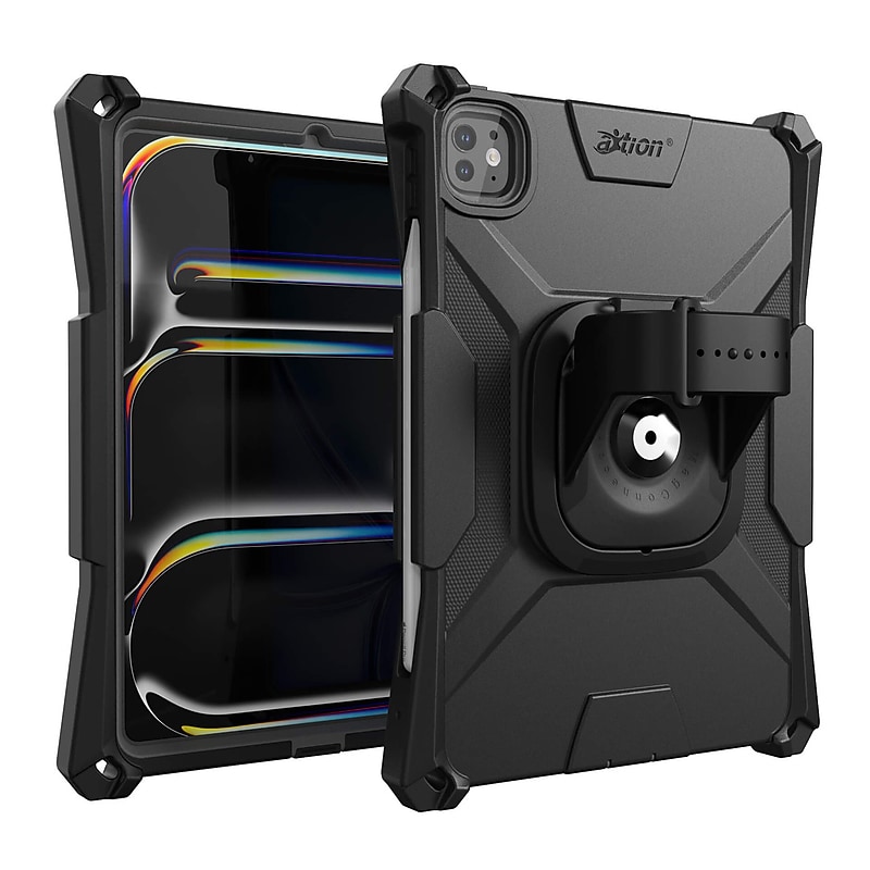 The Joy Factory aXtion Bold MP Silicone Case for iPad Pro 11" (M5 & M4), Black (CWA4122MP) image 1